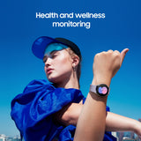 Samsung Reloj Inteligente Galaxy Watch5, monitoreo de Salud, rastreador de Fitness, batería de Larga duración, Bluetooth, 44 mm, Grafito, 3 años de garantía