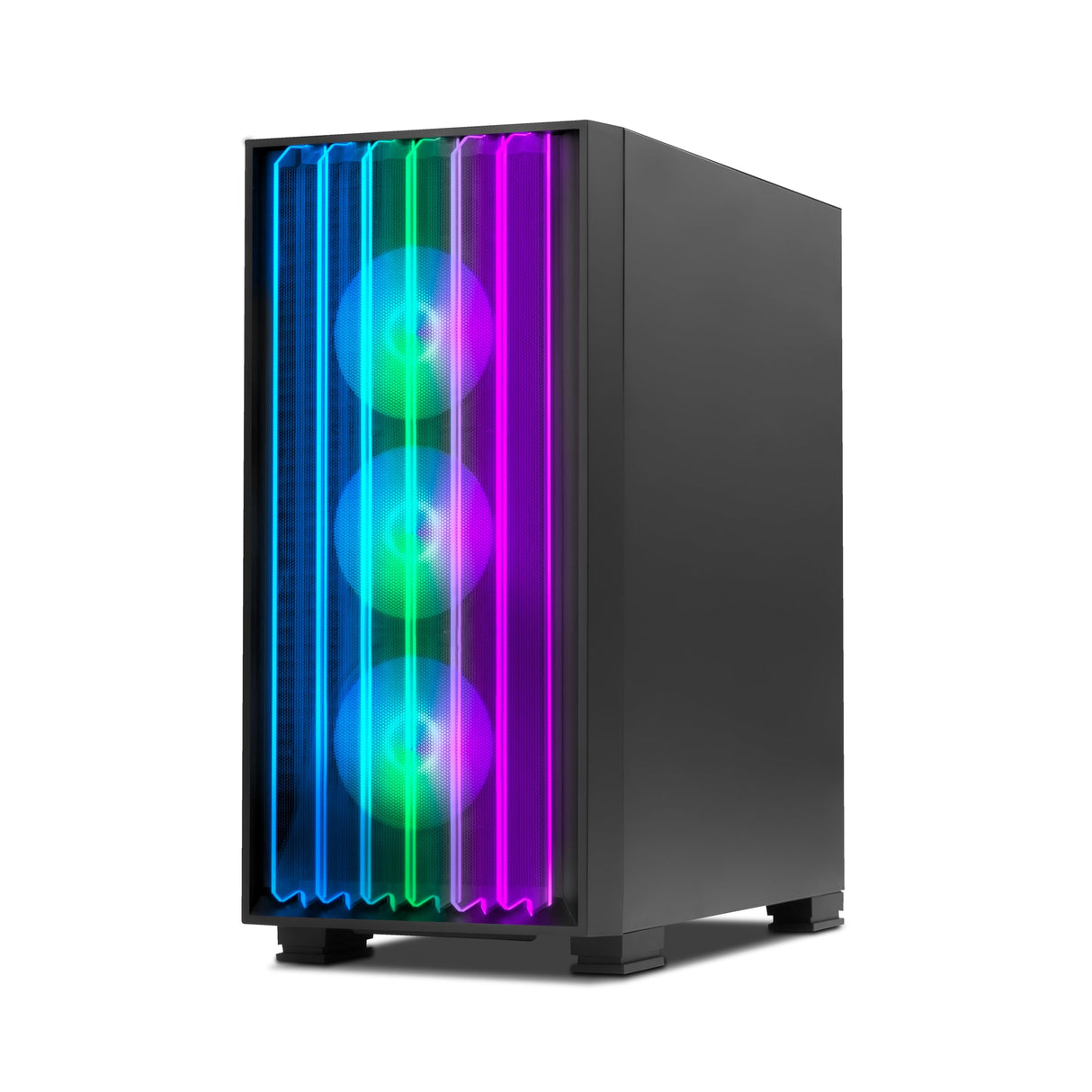 YEYIAN Caja PC Gamer Mirage X | Torre Completa | Chasis 1.0mm | Fuentes Alimentación ATX 2, 3 | Panel Lateral Vidrio Templado | Cooler CPU hasta 180 mm | GPU hasta 420 mm