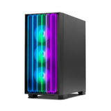 YEYIAN Caja PC Gamer Mirage X | Torre Completa | Chasis 1.0mm | Fuentes Alimentación ATX 2, 3 | Panel Lateral Vidrio Templado | Cooler CPU hasta 180 mm | GPU hasta 420 mm