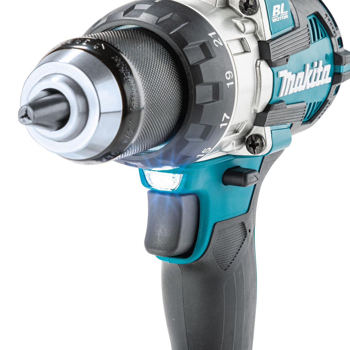Makita DDF489Z 18V Li-ion LXT - Taladro sin escobillas de 13 mm, baterías y cargador no incluidos