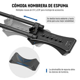 NEEWER Equipo de Hombro Mount Video Rig para Cámara DSLR y Videocámara Arca Liberación, Asas Dobles 15mm Varilla(16"/40cm), Estabilizador Video para Cine Compatible con SmallRig Follow Focus, SR007