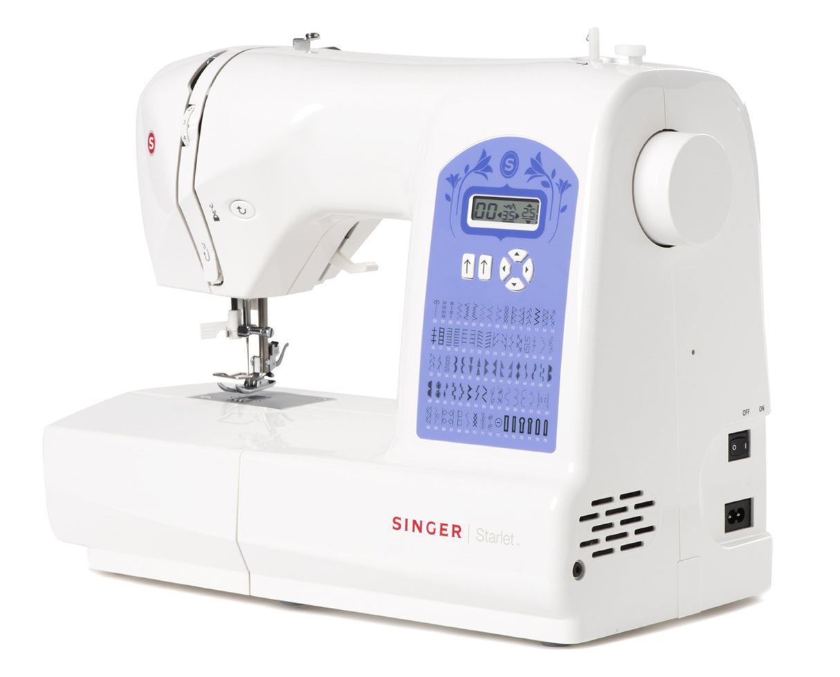 Singer Starlet 6680 - Máquina de coser electrónica (80 funciones de costura)
