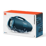 JBL Boombox 4, Altavoz Bluetooth portátil, Sonido JBL Pro, AI Sound Boost, Resistencia al Agua/Polvo IP68, autonomía 34 h, Life, Auracast, 2 ajustes de Refuerzo de Graves, Azul