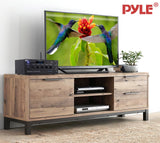Pyle Sistema Amplificador de Potencia de Audio, Inalambrico, Estereo, Potencia Maxima de 200V, USB, SD, AUX, Entrada de microfono para Karaoke, Radio, Pantalla LCD, RCA