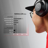 HyperX Cloud Mix 2 - Auriculares inalámbricos con cancelación de Ruido, Gaming, música, Llamadas, Bluetooth 5.3 o USB-C, batería 110h, Color Negro