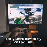 BETAFPV Cetus Kit de Drone RTF Avec 3 Modes de vol Fonction de Maintien D'altitude Fonction D'atterrissage D'urgence Prêt à Voler Compatible pour Les Débutants FPV Vuelo Garçons Filles Adolescents