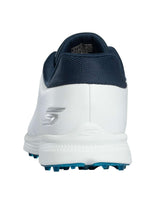 Skechers Hombre Entrenadores De Ritmo Go Golf, White/Navy/Blue, 43 EU