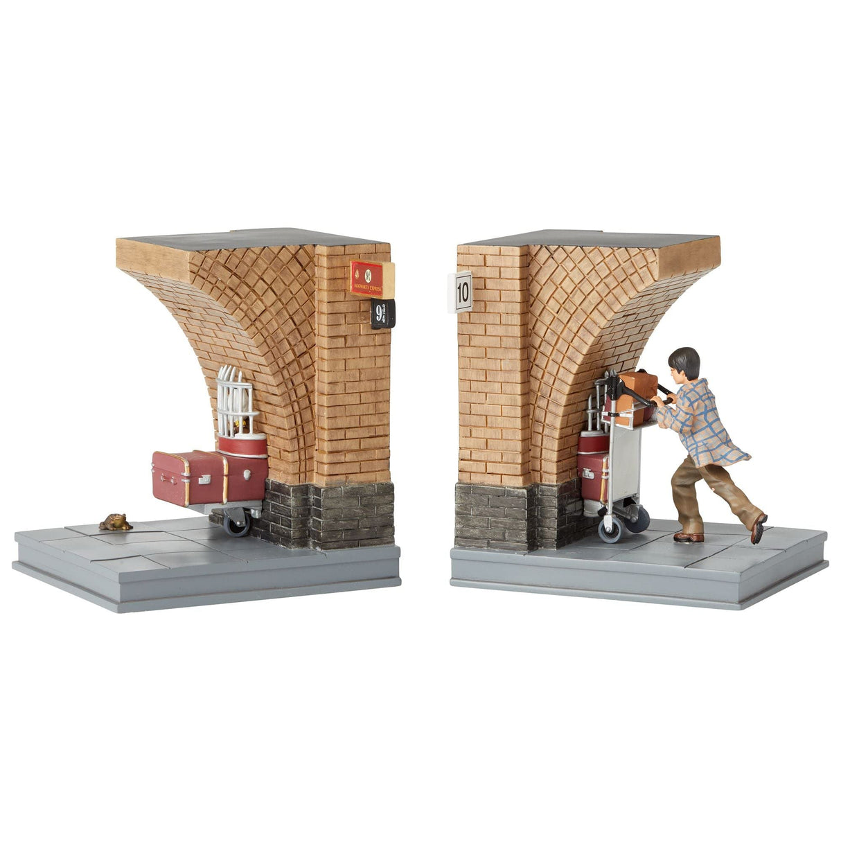 Wizarding World of Harry Potter, Sujetalibros de Harry Andén 9 3/4, para coleccionar, Enesco