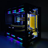 Stealkey Customs Lian Li O11D Mini MK1 Distroplate DDC - Acryl