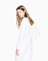 Armani Exchange Essential, Sustainable, All Over Logo Suéter, ISO, S para Mujer
