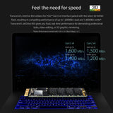 Transcend JetDrive 855 Interno SSD 480 GB para Macbook PCIexpress Gen3 x4 NVMe (Kit con Cubierta Externo Thunderbolt, Funda y Destornillador) TS480GJDM855