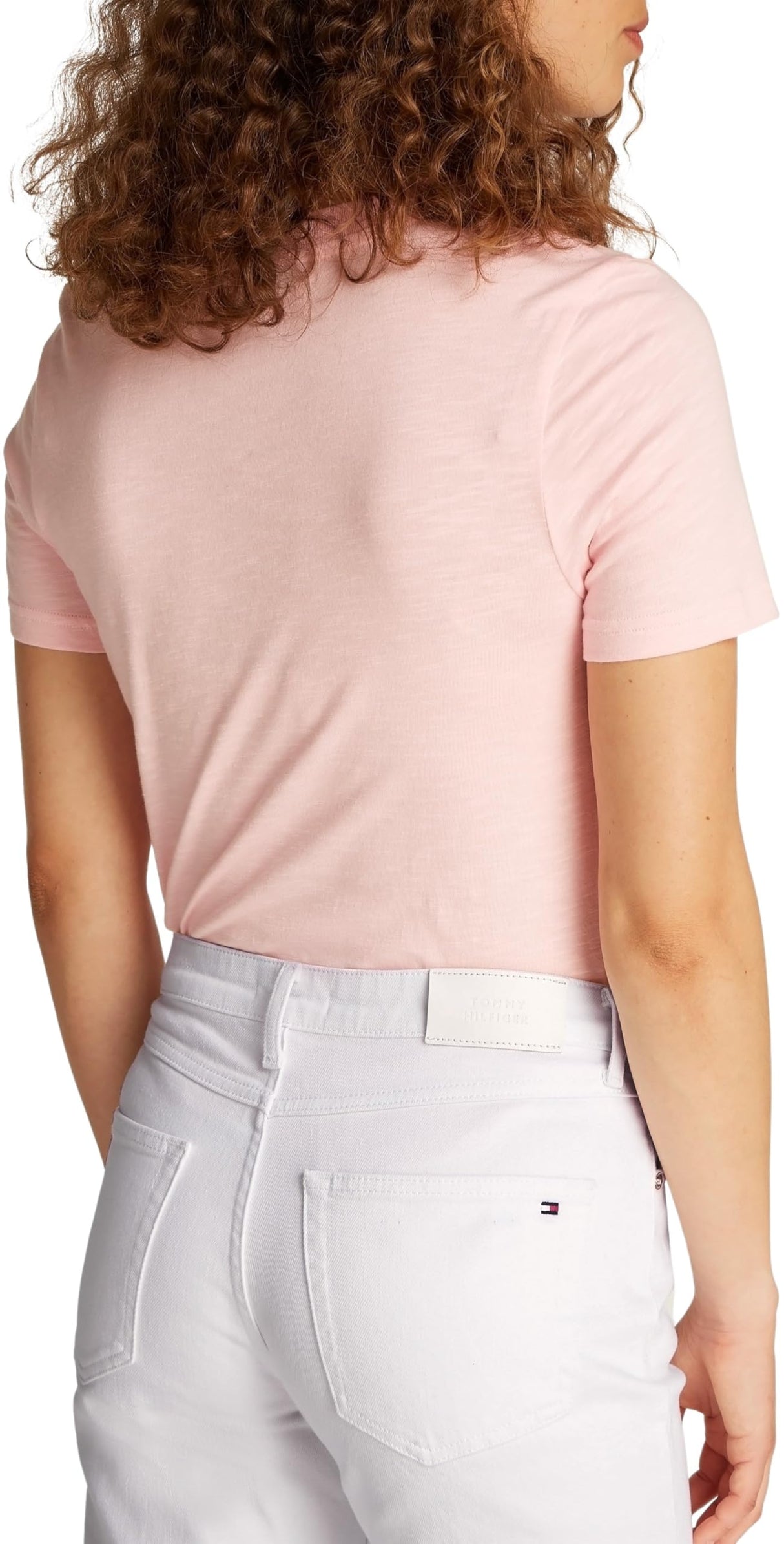 Tommy Hilfiger Vaqueros Mujer Classic White Straight Fit, Blanco (TH Optic White), 30W/30L
