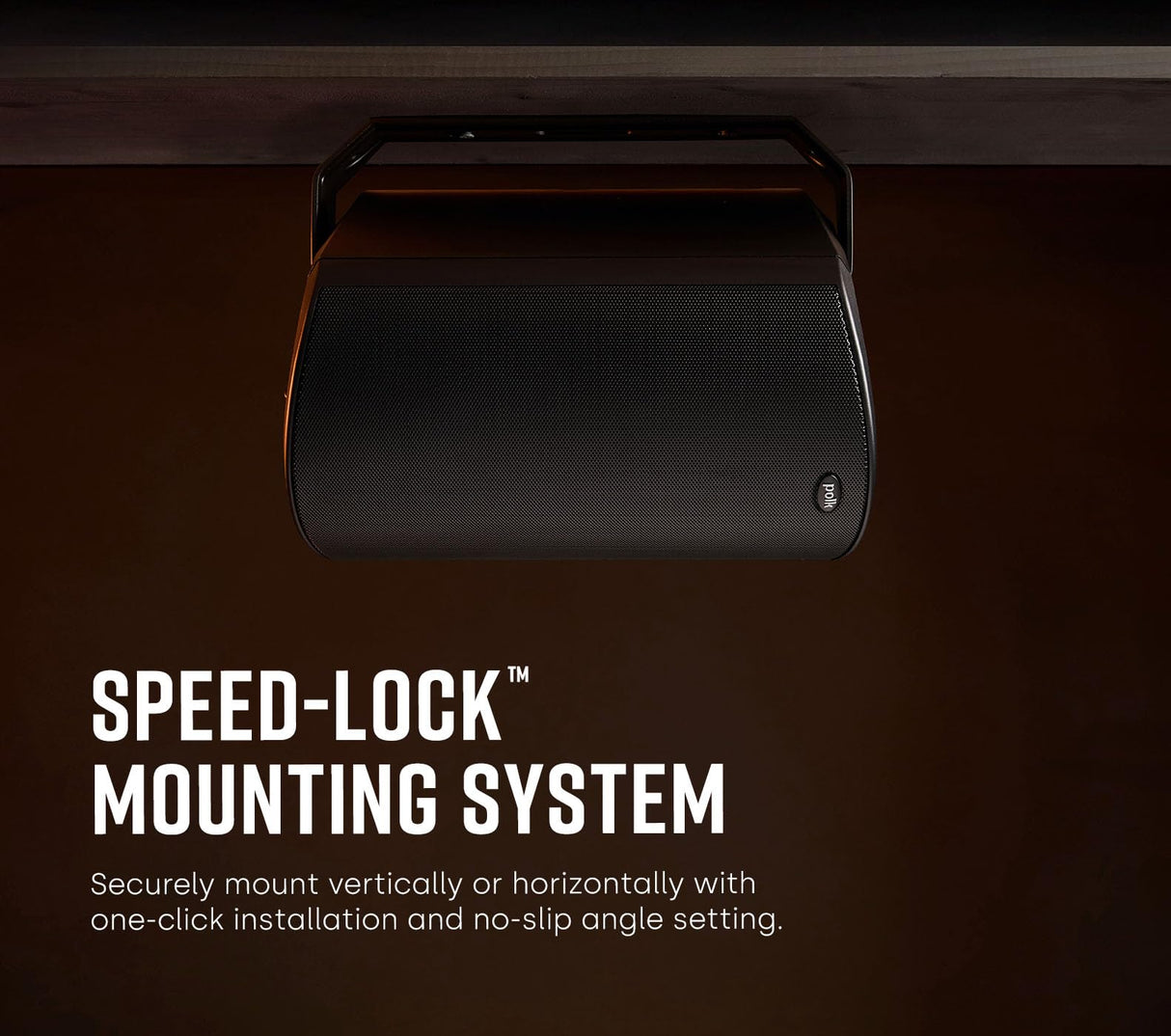 Polk Audio Atrium 5 - Pareja Altavoces, Color Negro
