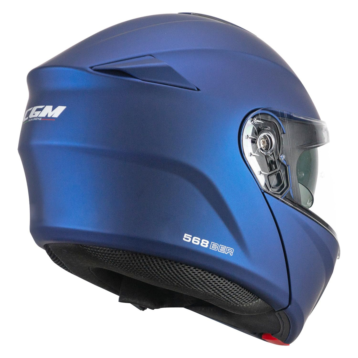 CGM Casco Modular, 568A ber Mono Azul Satinado, M (57-58 cm)