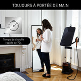 Calor Ixeo Power solución de enderezamiento todo en uno, 2170 W, Plancha con tabla Smartboard integrada 3 posiciones, Presión de una central de vapor de 5,8 bares, Hecho en Francia QT2020C0