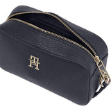 Tommy Hilfiger Bolso bandolera Mujer Emblem Camera Bag pequeño, Azul (Space Blue), Talla Única