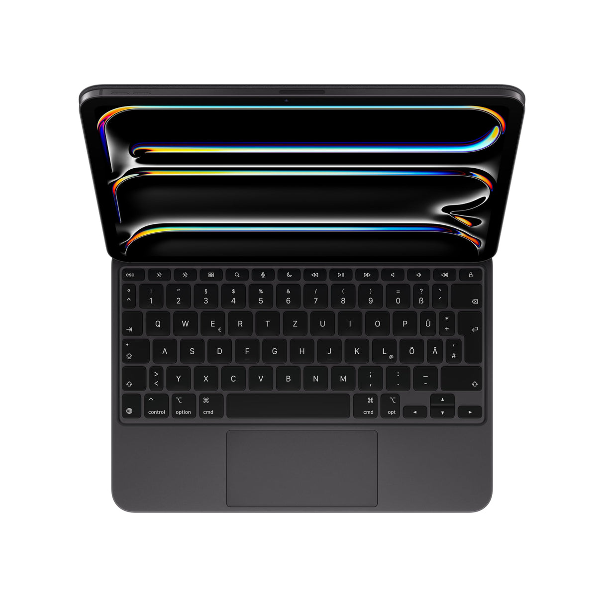 Apple Magic Keyboard para el iPad Pro de 11 Pulgadas (M4): Comodidad para Escribir, trackpad Integrado y Teclas de función, Alemán - Negro