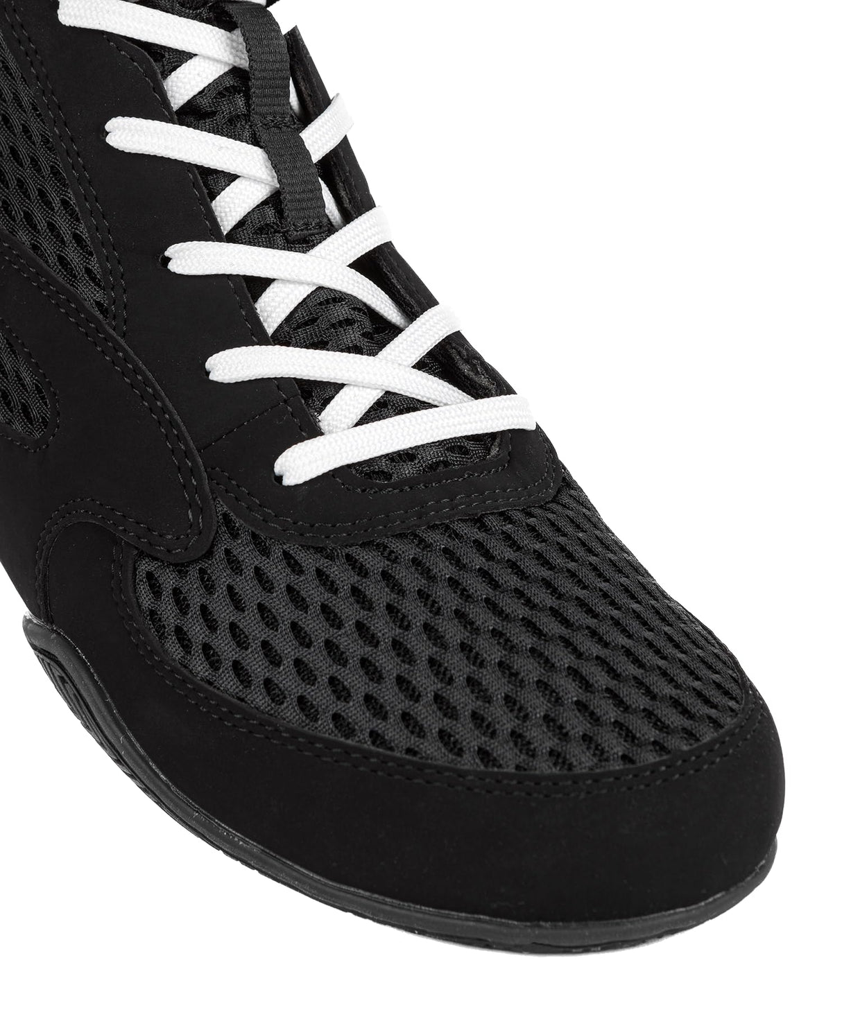Venum Contender-Zapatillas de Boxeo, Zapatos Unisex Adulto, Negro/Blanco, 43 EU
