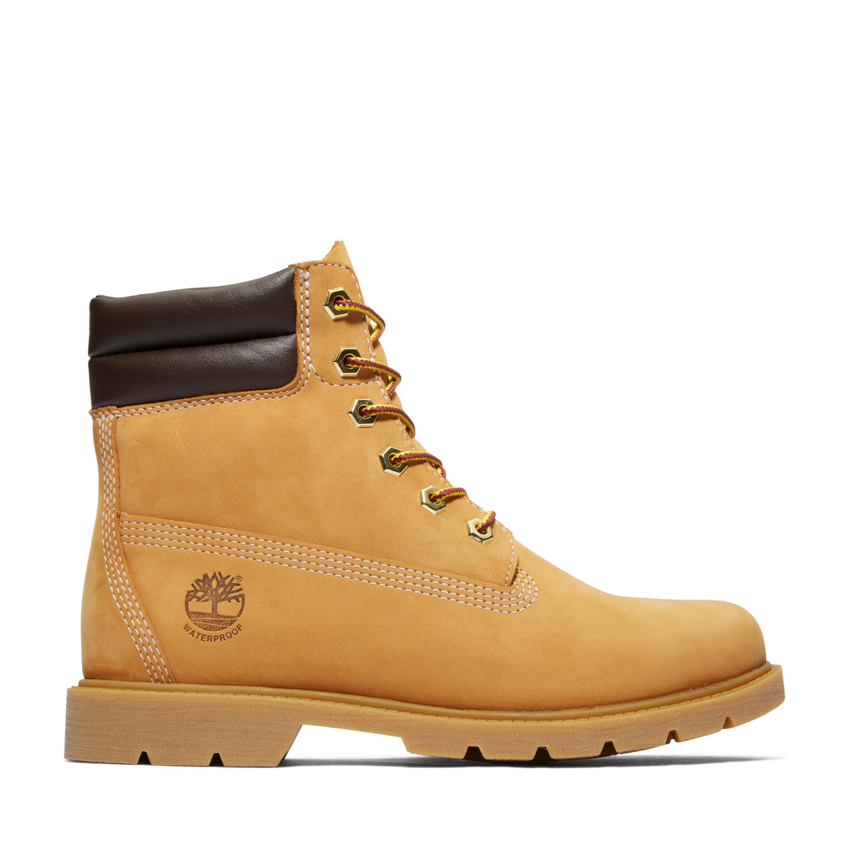 Timberland Linden Woods WP 6 Inch Botas de moda para Mujer, Wheat, 41.5 EU