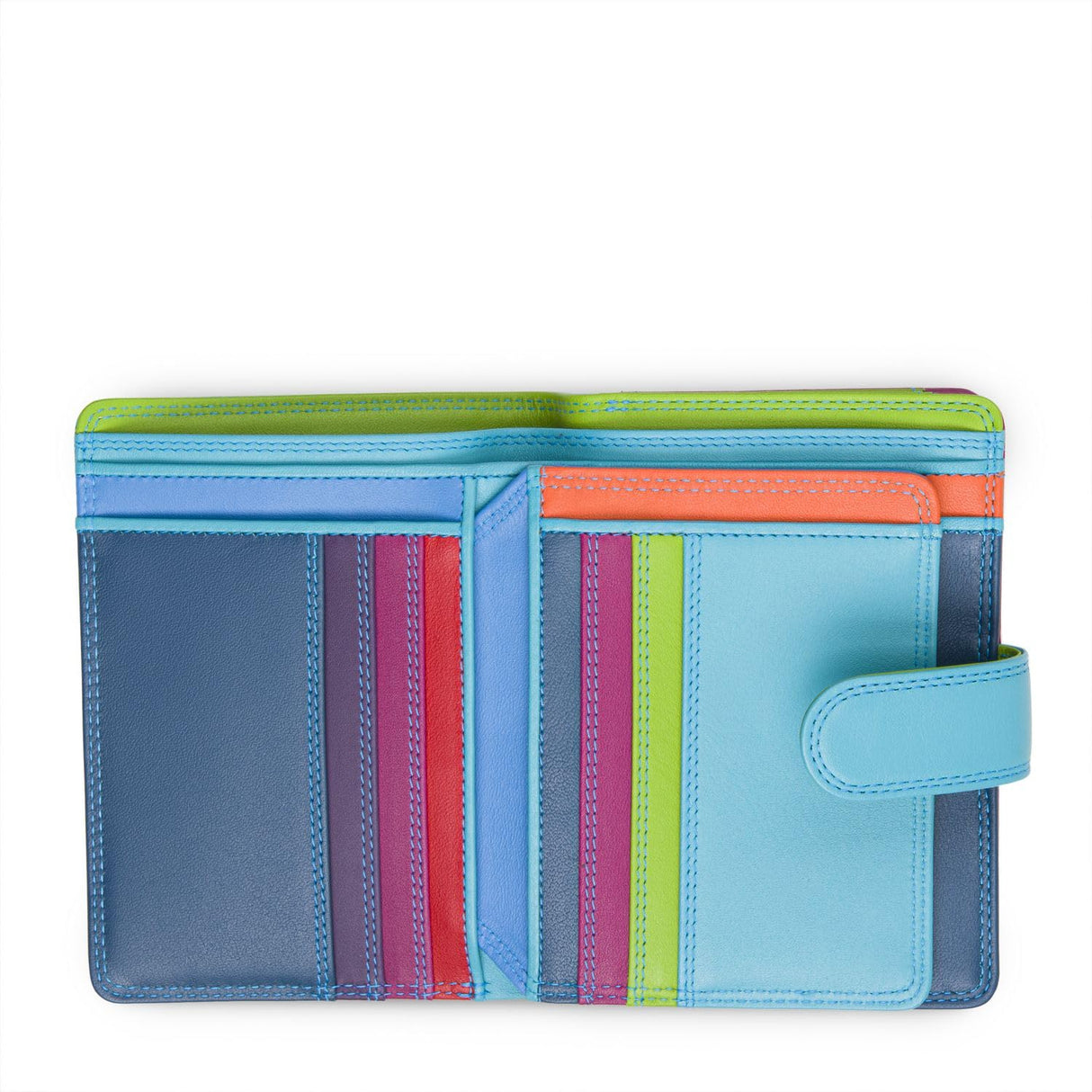 mywalit billetereo Monedero de Piel para Mujer Medium 10 C/C Wallet w/Zip Purse - 390-171 - Liguria
