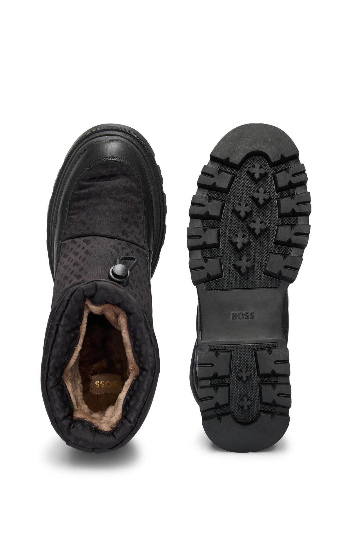 BOSS Foster_Bootie_CBBNY, botín Mujer, Negro, 37 EU