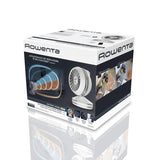 Rowenta Air Force Intense - Ventilador de calefacción 2 en 1, silencioso, multioscilación ecológica, modo automático, función de inicio diferido, mando a distancia, HQ7152F0, color blanco