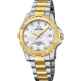 JAGUAR Reloj Mujer J896/3 Couples Diver Caja de Acero Inoxidable Multi Correa de Acero Inoxidable Multi