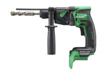 HiKOKI Akku Bohrhammer DH18DPB (18V, mit Brushless Motor, RFC Funktion, Auto-Stopp-Funktion, 2 Betriebsarten, ohne Akku, Ladegerät und Transportkoffer)