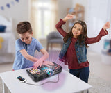 VTech - Kidi DJ Mix, Mesa de mezclas electrónica para niños 10 en 1, Bluetooth, Efectos de sonido, Luces, Bola de discoteca, Aprendizajes y juegos, Regalo para niños +6 años, Versión ESP