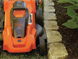 BLACK+DECKER CLMA4820L2 - Cortacésped Autosense 36V, Ancho de Corte 48 cm, Recogedor 50L, Función 3 en 1, 7 Alturas de Corte, Incluye 2 Baterías de Litio 2.0Ah