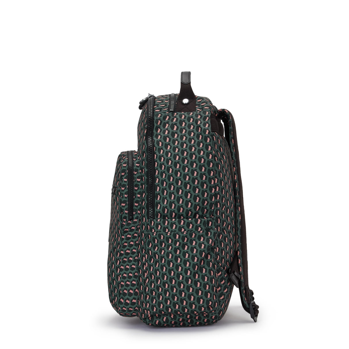 Kipling Seoul, Mochila con Protección Para Portátil 15", Impermeable, 44 cm, 27 L, 0.65 kg, Negro (3d K Pink)