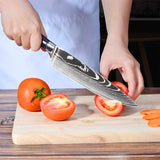 MDHAND Juego de 10 Cuchillos de Cocina, Cuchillos de Chef alemán de, Profesional Set de Cuchillos de Cocina Acero Inoxidable, Set Cocina Antioxidante