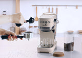 Senya cafetera Tasty Coffee Crema 20 bares, cafetera espresso y capuchino 1300W, Thermoblock, espumador de leche, apagado automático, SYBF-CM006C