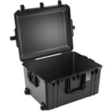 PELI 1637 Air Maleta Protectora Ligera con Ruedas para Drones y Equipos fotográficos, estanca e Impermeable al Polvo, 89L de Capacidad, Fabricada en EE.UU., sin Espuma, Color Negro