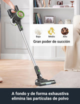 Eureka NEC370 Aspiradoras Escoba, 300 W, 0.6 Liters, 83 Decibeles, Black