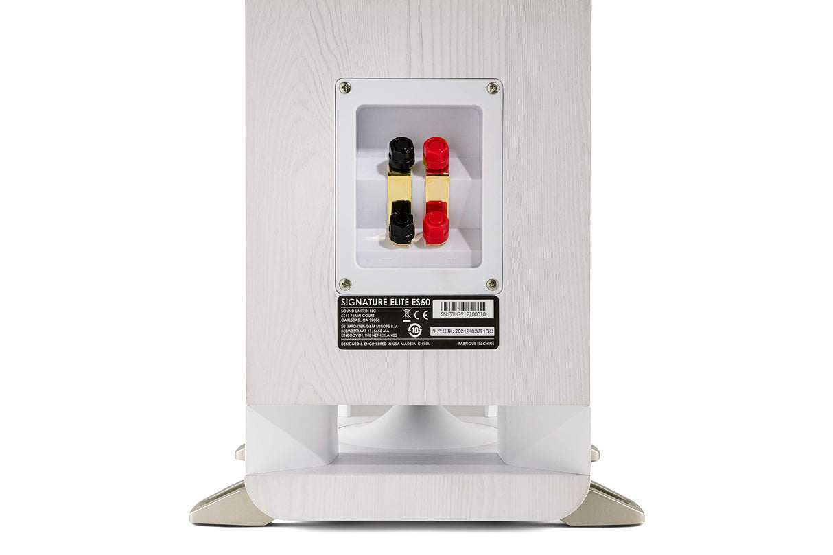 POLK AUDIO Signature Elite ES50 Altavoz de Suelo Hi-Fi, Blanco