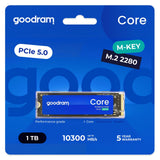 GoodRam - SSD 1000 GB - SSD Interno - Almacenamiento de Datos - Unidad SSD Interna para Ordenadores y Portátiles, PCIe 5.0x4, Lectura 10 200 MB/s, Transferencia máx. 8400 MB/s, Core Azul