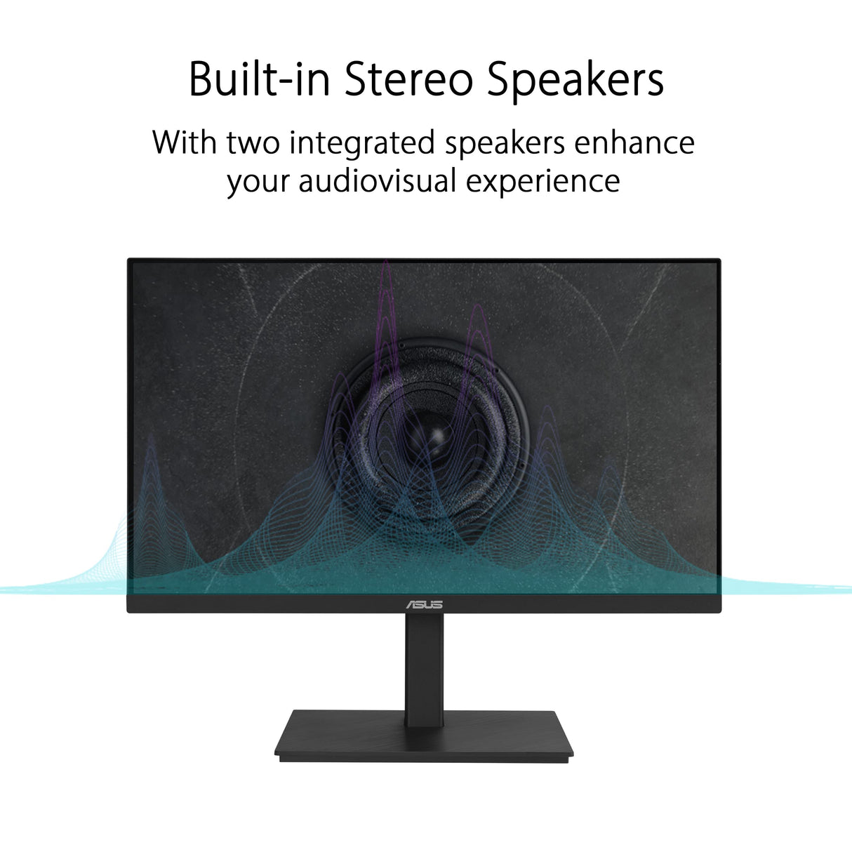 Asus VA24ECPSN Monitor Docking USB de 23.8 Pulgadas, Full HD, IPS, Sin Marco, USB-C, RJ45, 75 Hz, Adaptive-Sync, Altavoces Estéreo, Baja Luz Azul, Sin Parpadeos, Diseño Ergonómico, Montaje en Pared