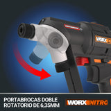 WORX Taladro atornillador 20V | PowerShare |WX177-1 batería 2Ah
