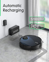 zoozee Z70 Robot Aspirador y fregasuelos con LiDAR navegador láser, succión de 3500 Pa y 5200mAh, Ideal Mascotas - Sugerencias Personalizadas - 5GHz Wifi-Compatible con tu Asistente de Voz