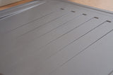 Respekta Boston Fregadero de Mineralite en gris hormigón/Fregadero empotrado de 1 cubeta de 86 x 50 cm/Apto para bases a partir de 45 cm de ancho