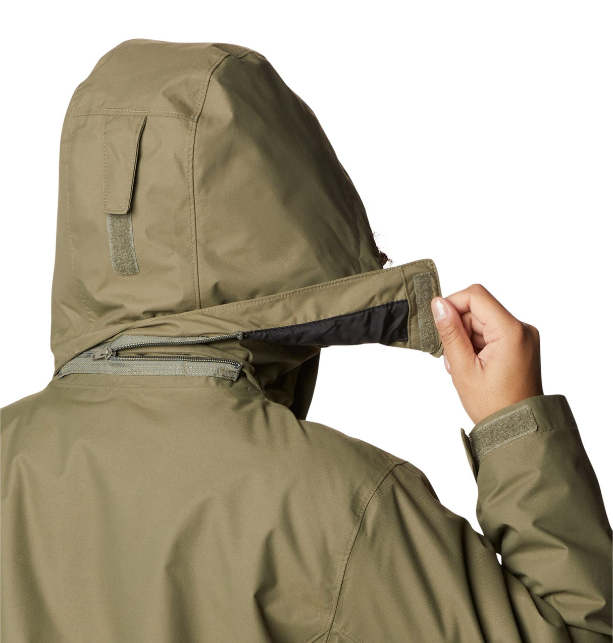 Columbia Bugaboo Fleece Interchange Jacket, Chaqueta De Invierno 3 En 1 para Mujer, Stone Green, Talla XS
