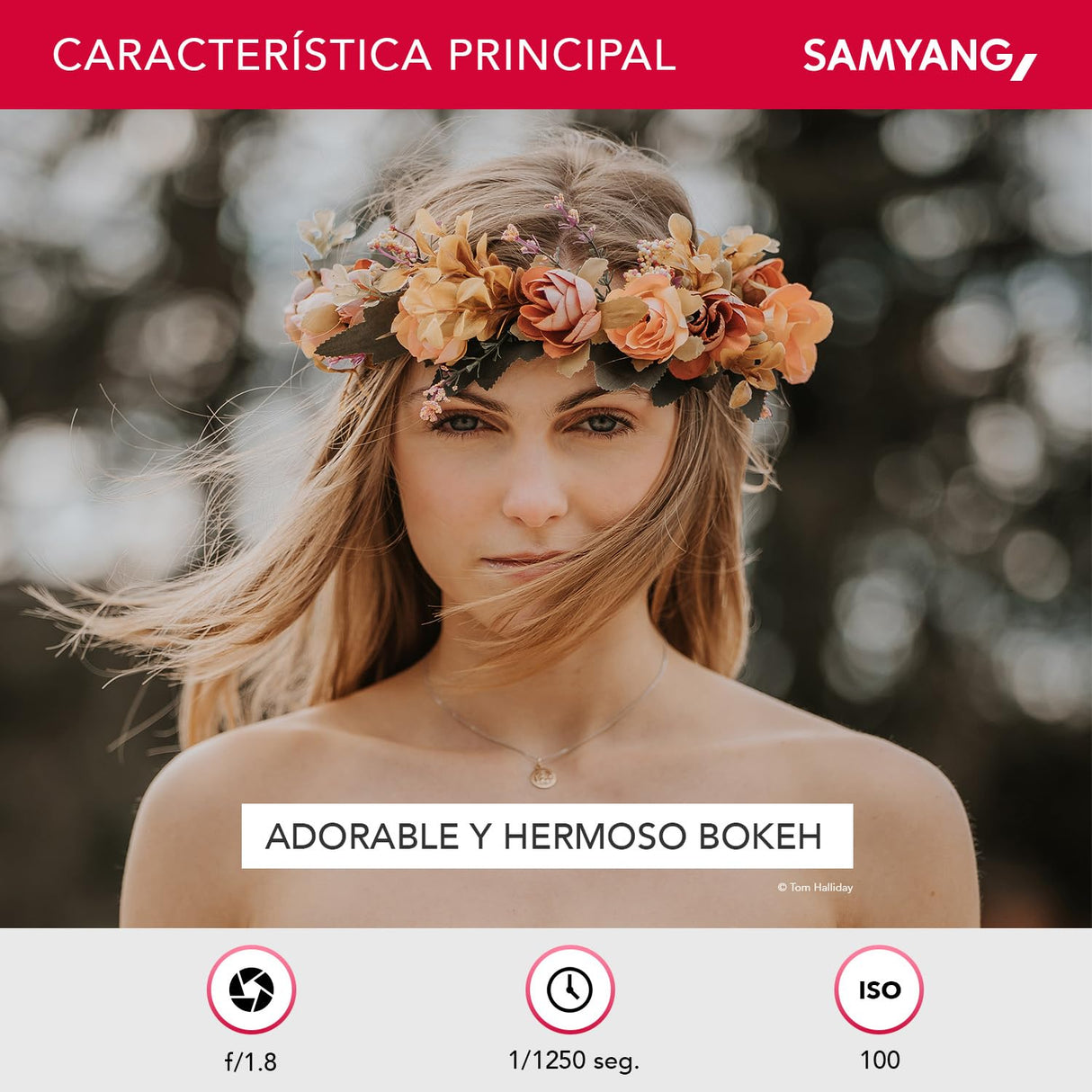 Samyang Objetivo de retratos AF 75 mm F1.8 FE (Pequeño pero absoluto) - Autofoco full frame y APS-C distancia focal fija - Para Sony E Mount A9 II A7 III A7C II A7C R A6600 A6500 A6400 A6300 y más