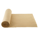 VEVOR Rollo de Tela de Arpillera de 914 mm x 45,7 m, 50 x 50 Rollos de Tela de Arpillera Natural de Alta Densidad de Ancho, Rollo de Tela de Yute para Envolver Árboles, Decoración, Manualidades