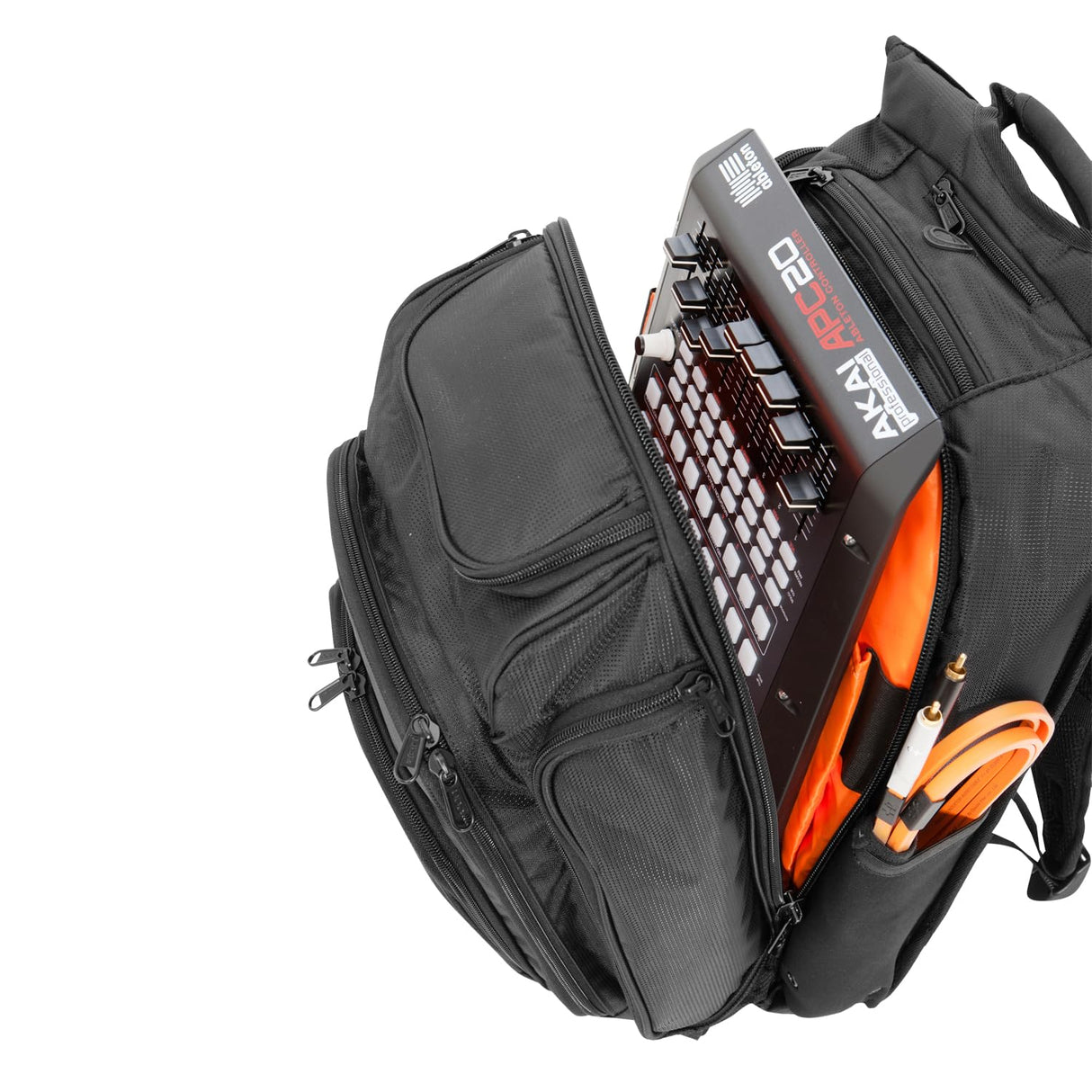 UDG U9101BL/OR Ultimate Digi - Mochila para dj, color negro y naranja