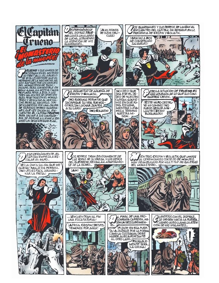 Capitan trueno 1956-1957 ¡a sangre y fuego! (bruguera - sd)