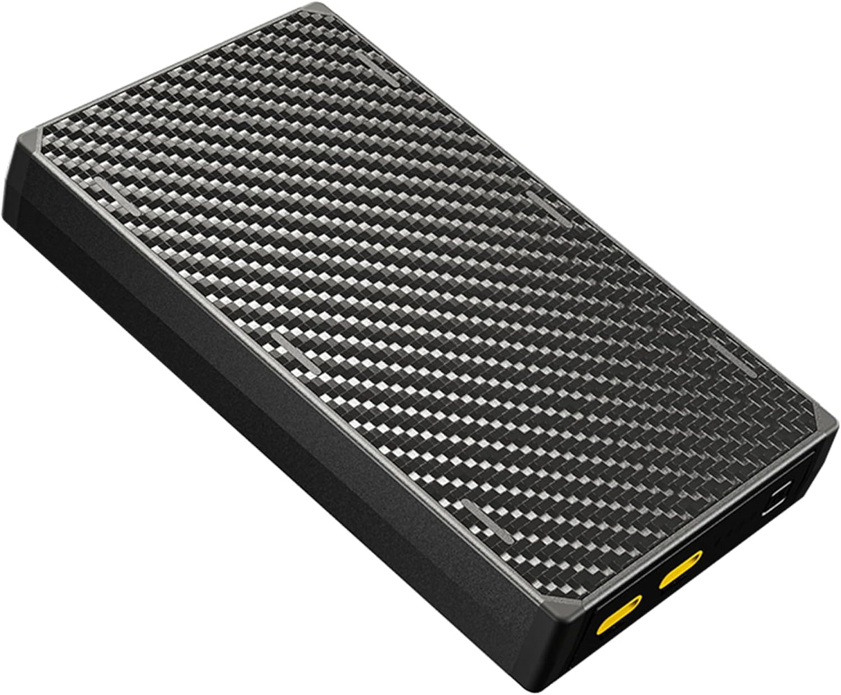 Nitecore Batería Externa NB20000 Gen3 – Power Bank con 20000 mAh y Fibra de Carbono Ultraligera, Cargador USB-C portátil, Carga rápida