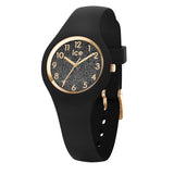ICE-WATCH Ice Glitter Reloj para Mujer Analógico de Cuarzo japonés con Brazalete de Silicona IC015347