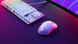 Turtle Beach Pure Air - Ratón de Juego RGB ergonómico inalámbrico Ultraligero, Sensor óptico de 26 000 PPP, 125 Horas de batería, interruptores mecánicos Titan, iluminación RGB - Blanco