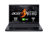 Acer Nitro ANV15-51-51M7 - Ordenador Portátil Gaming 15.6" Full HD IPS 144Hz (Intel Core i5-13420H, 16GB RAM, 512GB SSD, NVIDIA GeForce RTX 4050, Sin Sistema Operativo) Negro - Teclado QWERTY Español